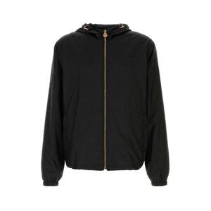 VERSACE Medusa Zip Hoodie Men BLACK Sweaters & Cardigans
